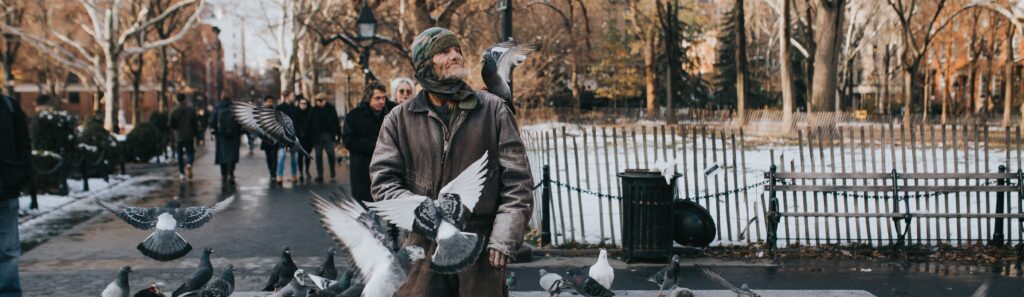 «Der Obdachlose» – eine Geschichte von Sarah Hunziker